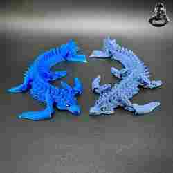 Sea Dragon - Articulated - Print in Place - Flexi