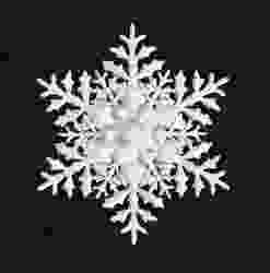 Kar taneleri -noel dekorasyonu