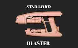 Star lord blaster 3d baskı modeli