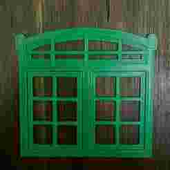 1/12 Hinged Dollhouse window (Model No.14)