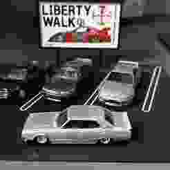 1:64 Diecast Parking Diorama - Daikoku Japan inspired