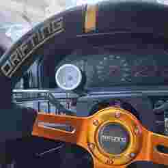 3D Printed Gauge Holder for Volvo 740 / 940 – 54mm Dashboard Mount for Boost, AFR, Oil, or Volt Gauge