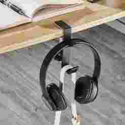 Adjustable Desk Hook Headset  Hanger Backpack