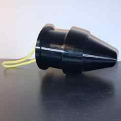 Anal tunnel plug with a removable insert 3D printable