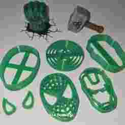 Avengerm spiderman cookie cutters and more