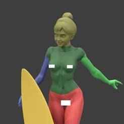 🏄‍♀️ "Beach Freedom" Figure (NSFW)