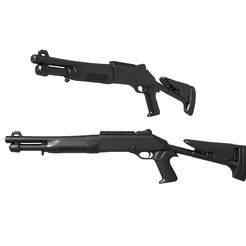 Benelli M4 Super 90 weapon  / gun stl / rifle / rifle stl / sniper rifle / weapon