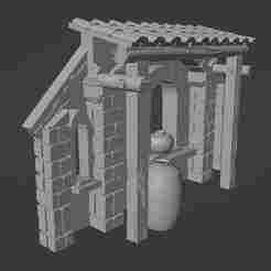 Bethlehem Portal façade. Compatible Playmobil