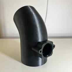 BMW N52 Curved MAF Adapter