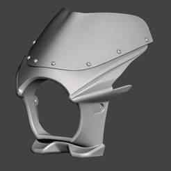 Cafe Racer Front Half Fairing 168- W9-2025