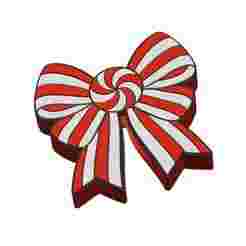 Candy Cane Swirl Bow Topper 2 sizes 3MF File included