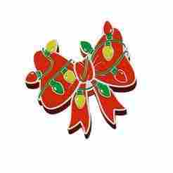 christmas lights Bow Straw topper 2 sizes 3MF File included