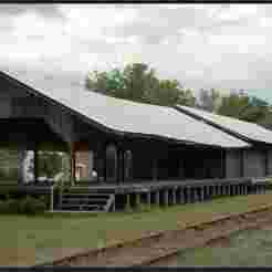 COVERED LOADING DOCK HO SCALE