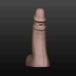 Cut Penis Scultped Dildo
