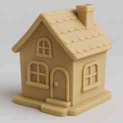 Cute Simple Little House – 3D Model