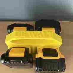 dewalt battery holder