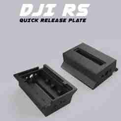 DJI RS2,3,4 QUICK RELEASE PLATE (Upper)