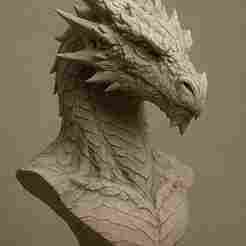 dragon bust