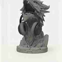 Dragon’s Roar – Headphone Stand