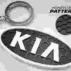 EtchAtlas Honeycomb Oval Keychain — 2‑Part STL + OBJ (Body + Frame)