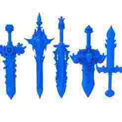 fantastic sword / sword / sword stl / fantastic sword / Weapon