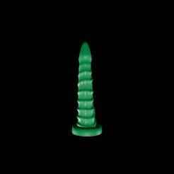 Fantasy Dragon Monster Dick Dildo & Mold V599 - Skinny Version