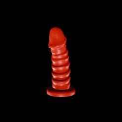 Fantasy Dragon Monster Dick Dildo & Mold V602 - Extra Fat Version