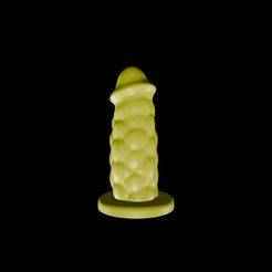 Fantasy Dragon Monster Dick Dildo & Mold V604 - Extra Fat Version