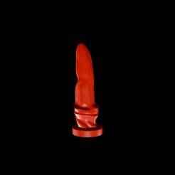 Fantasy Dragon Monster Dick Dildo & Mold V623 -Fat Version