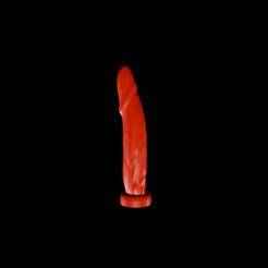 Fantasy Dragon Monster Dick Dildo & Mold V633 - Skinny Version