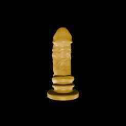 Fantasy Dragon Monster Dick Dildo & Mold V637 - Extra Fat Version
