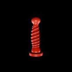Fantasy Dragon Monster Dick Dildo & Mold V638 - Fat Version
