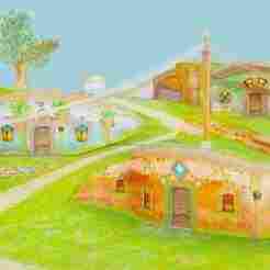 Floating town-free!