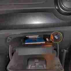 Glove Compartment Button for Fiat Palio 326 / Grand Sienna – 3D Printable STL Replacement