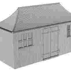 GWR Pagoda station building 1/152 scale