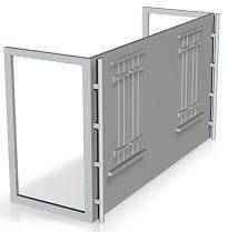 House Middle Floor module (full version) (both shutters closed) 1/152 scale