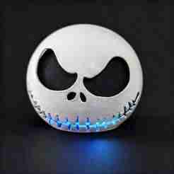 Jack Skellington Alexa Echo Dot 4 and 5.
