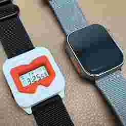KitiZ, a 3D-printed, customizable watch, casio F-91w