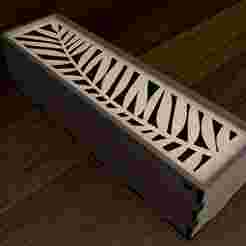 Laser Cut Pencil Box SVG with Sliding Lid – Wooden Pen Case Template