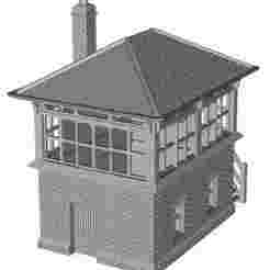 LBSCR Small S&F type 5 Signal box (right hand access) 1/43 scale