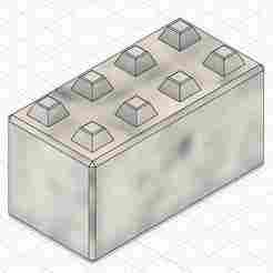 Lego concrete blocks