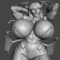 morrigan aesland super build up
