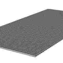 Pantile sheet round flat base Scale TT(1/100, 3mm/ft)