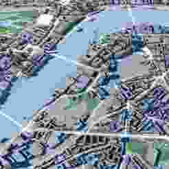Part of London City England