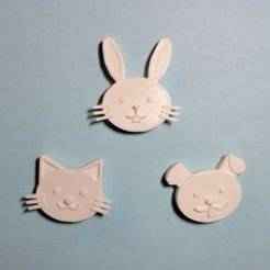 Pet Magnets - Cat Dog Bunny