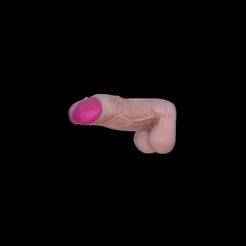 Realistic young dildo