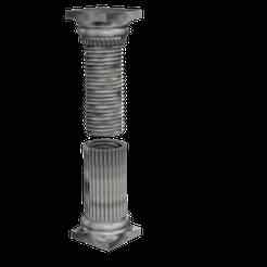 Roman Column GPU Support - 3D Printed Anti-Sag Bracket for Graphics Cards
