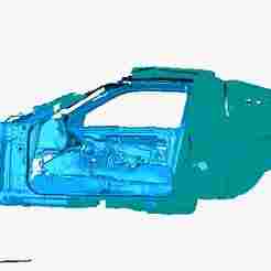 S13 interior dash 3d Scan