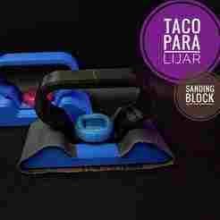 SANDING BLOCK - PRACTICAL, CONVENIENT, REUSABLE