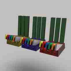 Sanding sticks station
